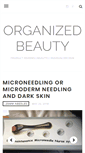 Mobile Screenshot of organized-beauty.com